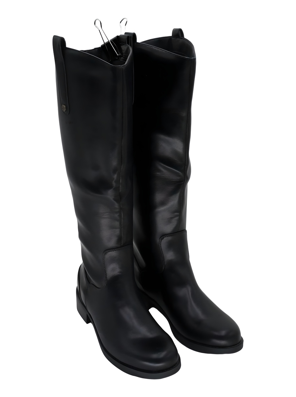Journee Collection Gema Black Knee High Boots Size 10M